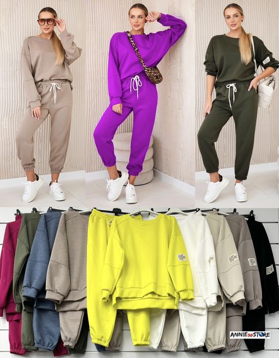 Dresy z gumka,masełko