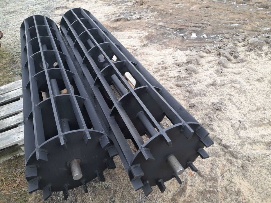 Wałek wał daszkowy ceownikowy tandem podwójny ramka na wymiar 50-60 cm