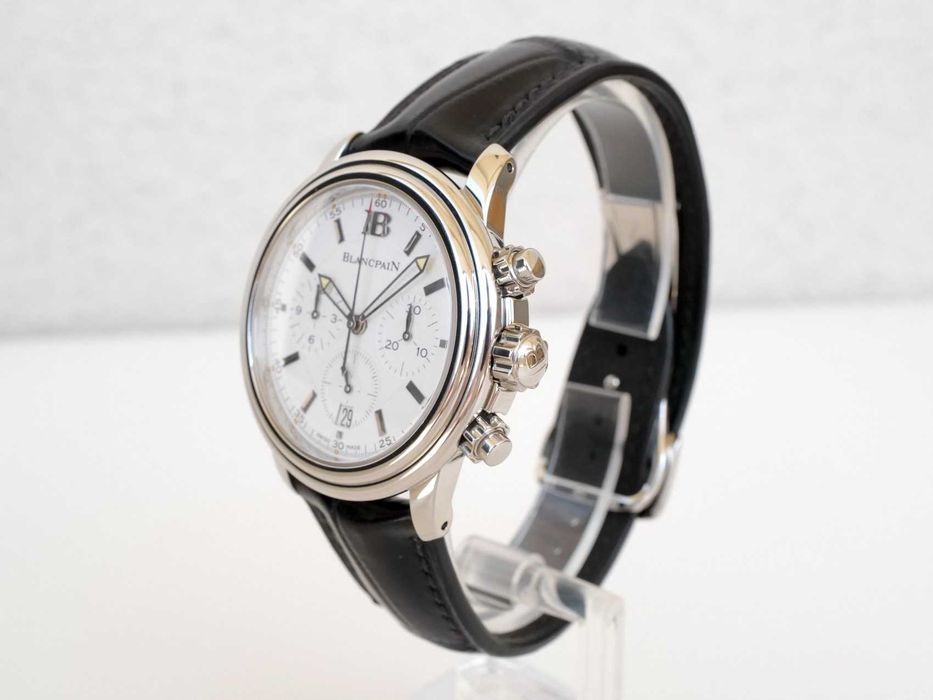 Blancpain Léman Chronograph White Dial 38mm