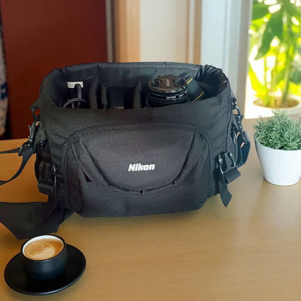 Nikon D60 zestaw z obiektywem 18–55 VR + karta SD + ładowarka