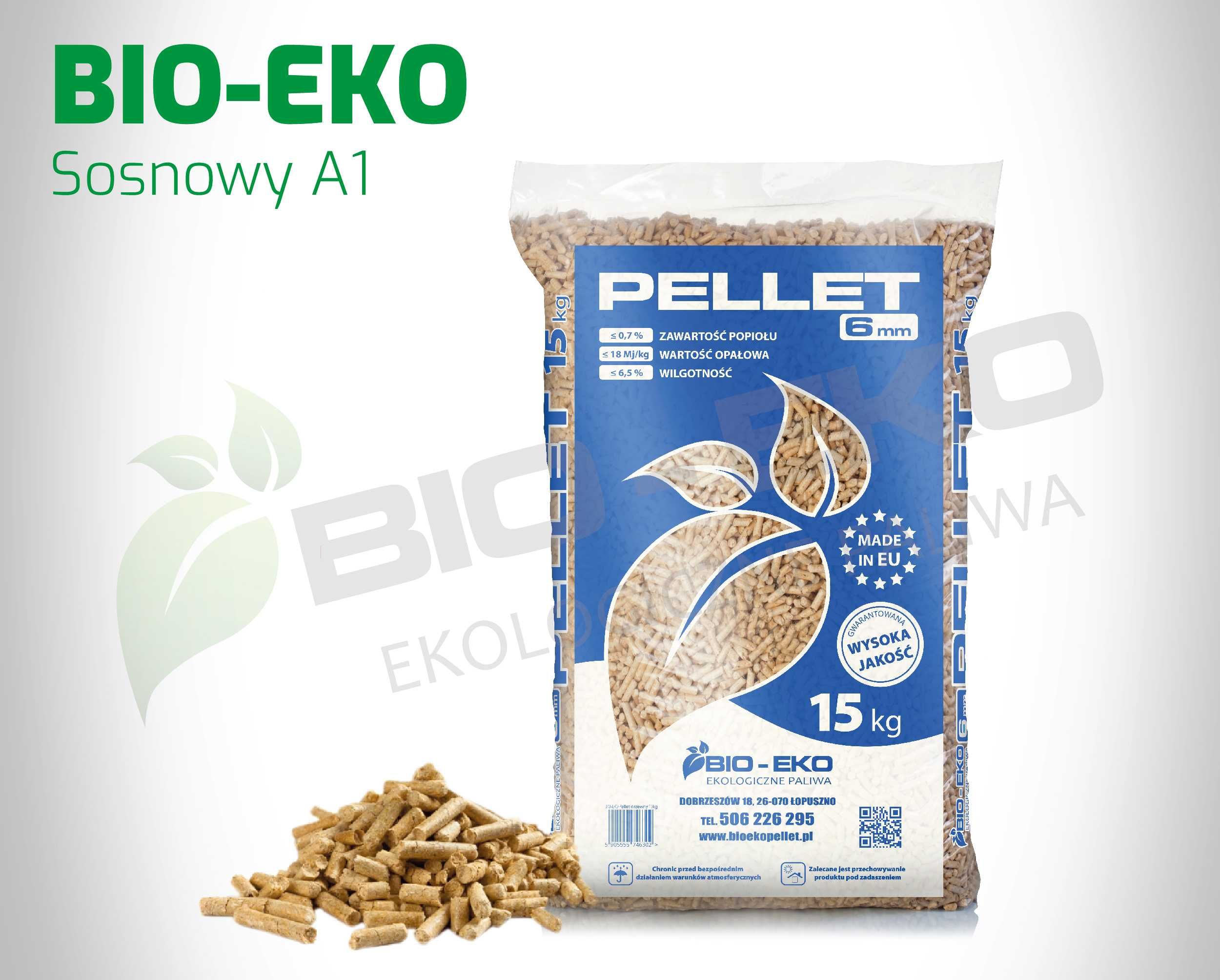 Pellet Pelet DĘBOWO-SOSNOWY 6m BioEko Olczyk Barlinek Rurex Lava Olimp