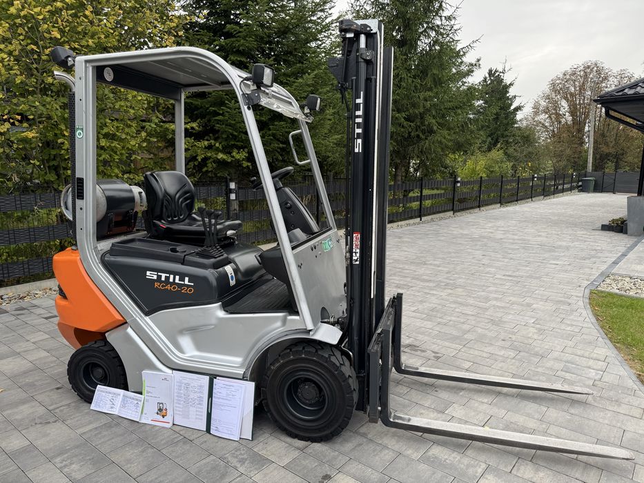 Wózek widłowy STILL RC4020t Silnik NISSAN Tylko Jeden Własciceil 2018h