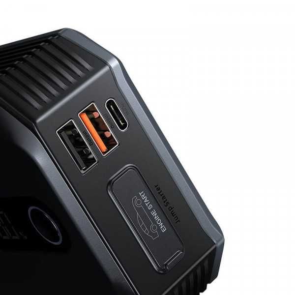 Бустер Baseus Jump Starter Пускозарядний пристрій 20000mAh 2000A