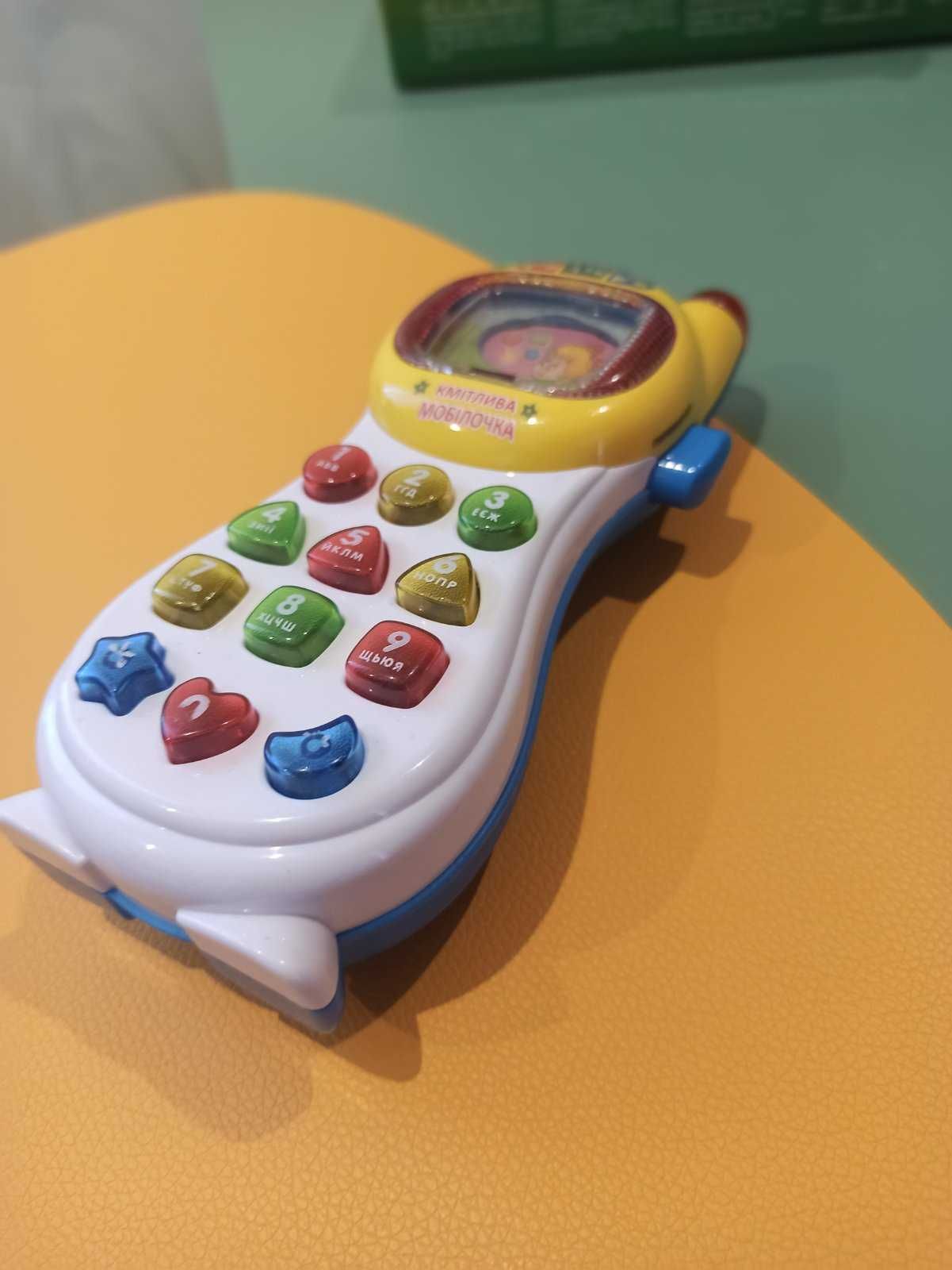 Дитячий інтерактивний Телефон "Кмітлива мобілочка" укр.