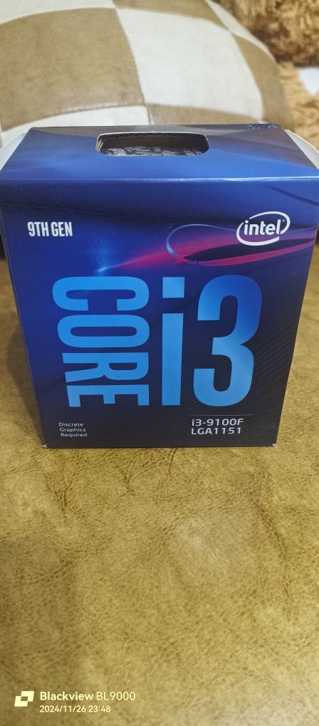 Процесор Intel core i3 9100F