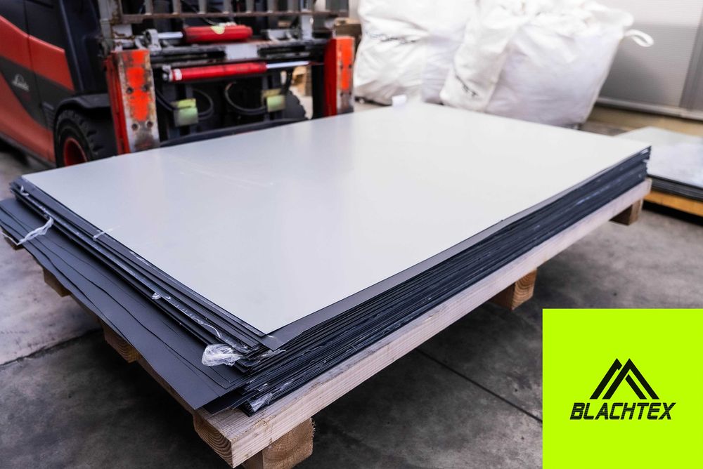 Płaska Blacha, obróbki blacharskie, parapety 2m x 1,25m 0,5mm Dostępna