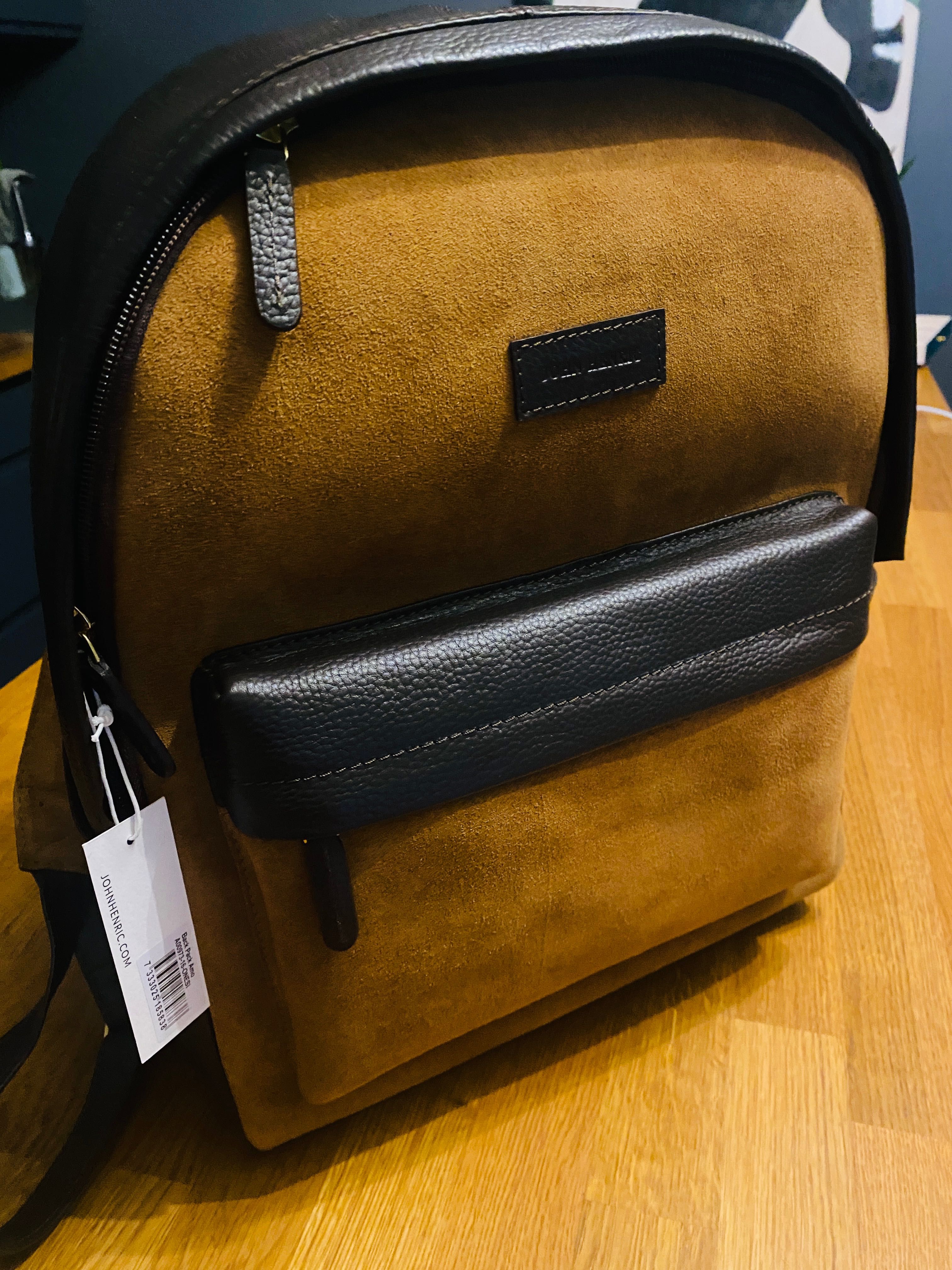 Plecak John Henric Brown Backpack Amo