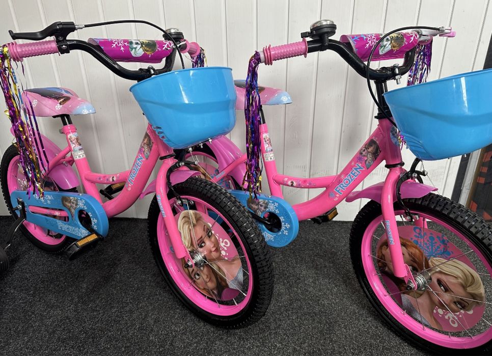 Rower 16 cali Frozen Kraina Lodu Rowerek dla dziewczynki 2025r