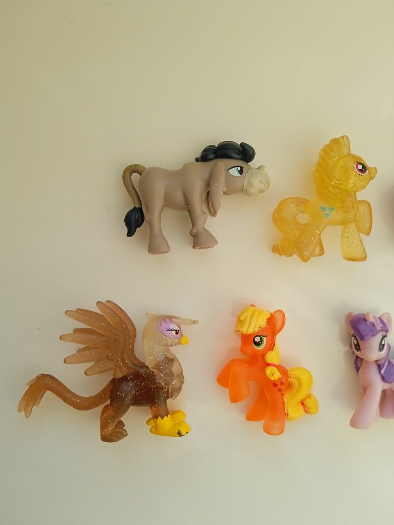 My little pony оригинальные мини фигурки, пони в пакетиках
