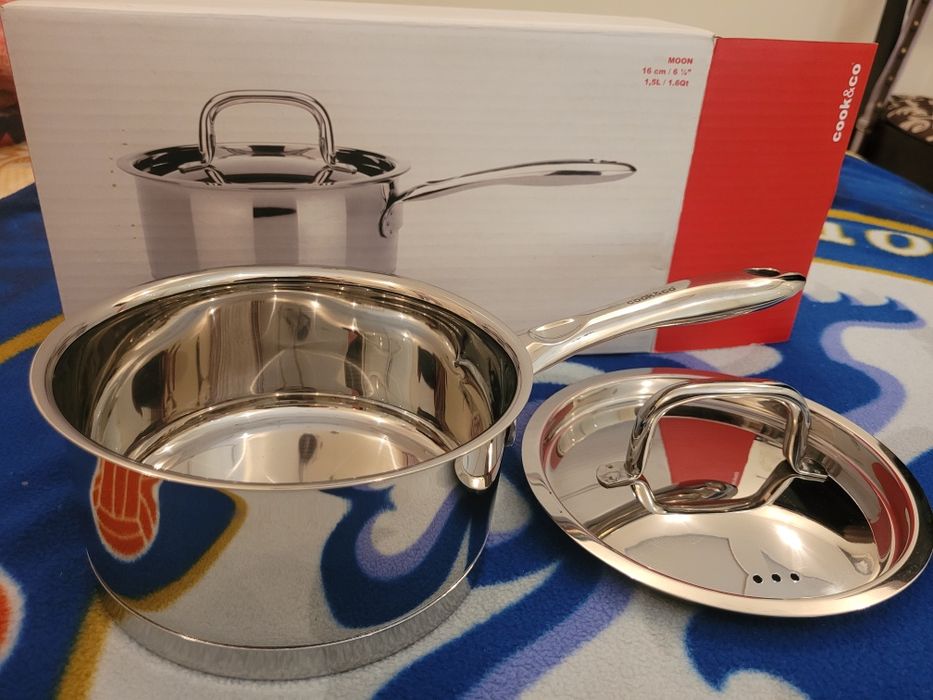 Сотейник,ковш,кастрюля с ручкой 16 см,Bergoff, 1,5 л.