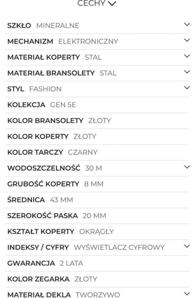 Zegarek smartwatch Michael Kors gen 5E MKT5127 Darci zloty zloto SUPER