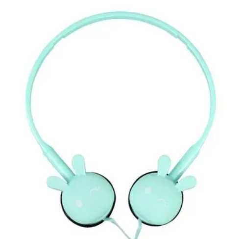 Słuchawki dziecięce KN-320 Rabbit Króliczek Miętowe 3.5mm kod 1600