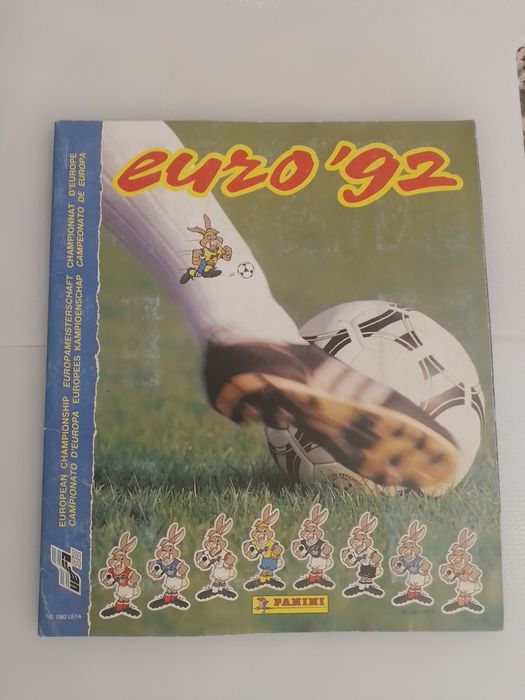 Caderneta Euro 92 Panini