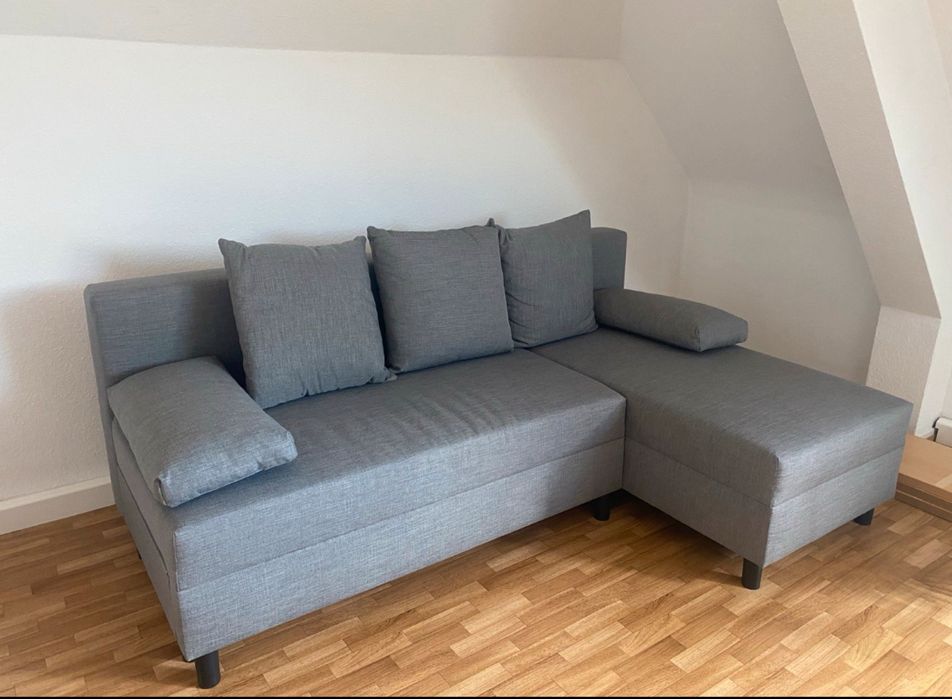 Ładny narożnik Ikea Angsta funkcja spania pojemnik super stan dowóz