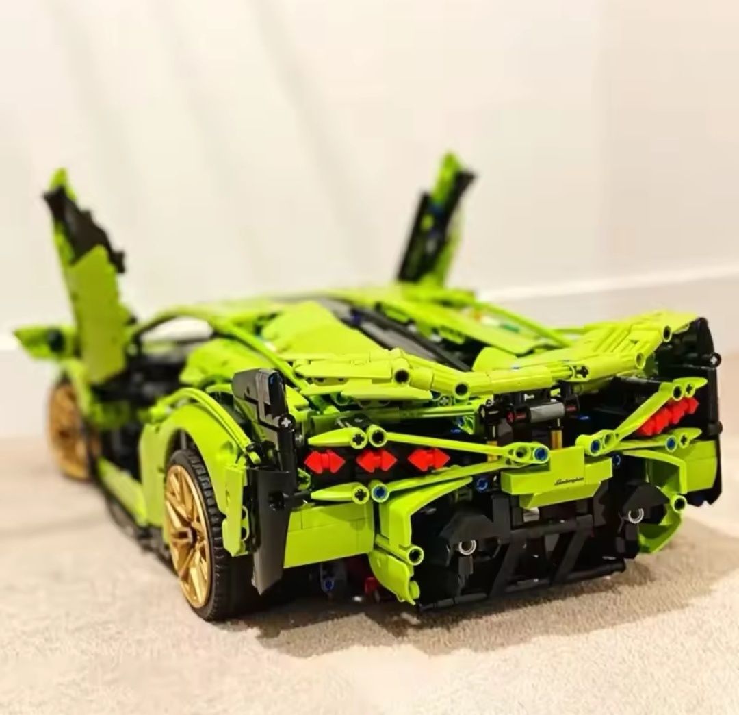 Nowe Klocki Technic Lamborghini Sian FKP 37 na wzór 42115 (Nie Lego)