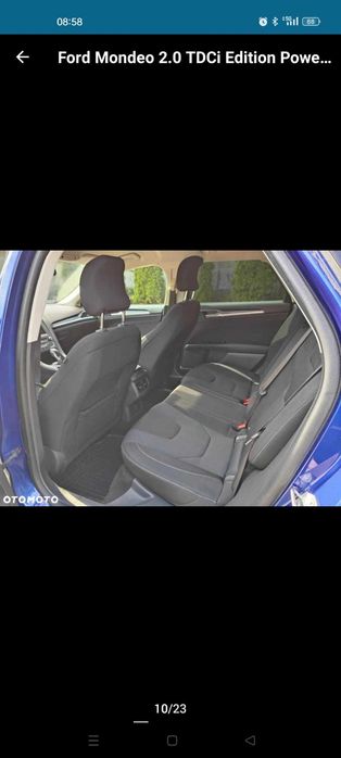 Ford Mondeo MK5 2016 2.0 TDCi 180 KM – Elegancja, Wydajność i Komfort