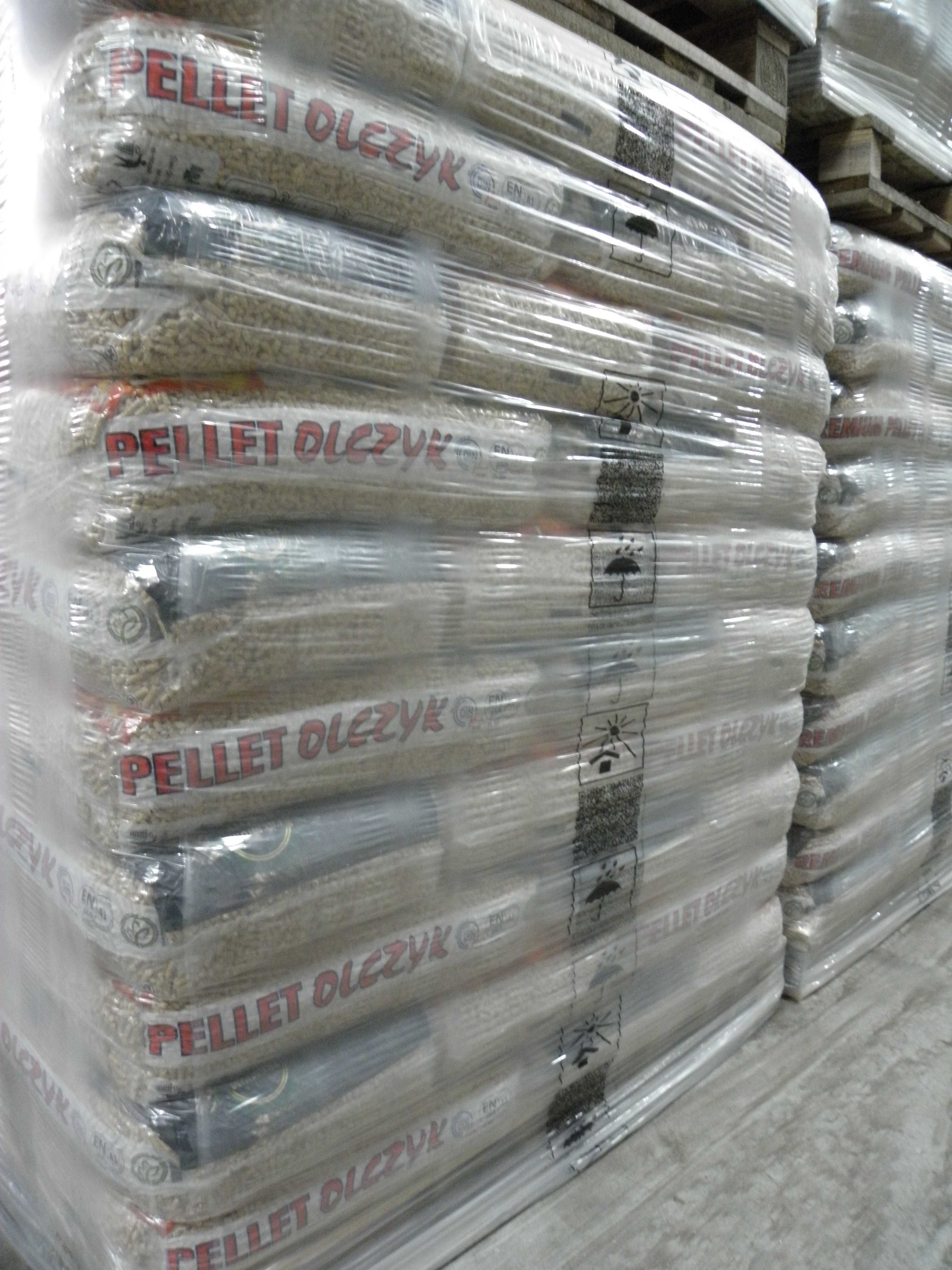 Pellet Tartak Olczyk Premium Quality| Klasa A1 Najwyższa jakość! Pelet