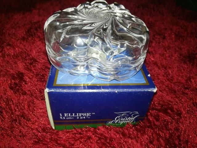 Guarda jóias Ellipse da Cristal D'Arques