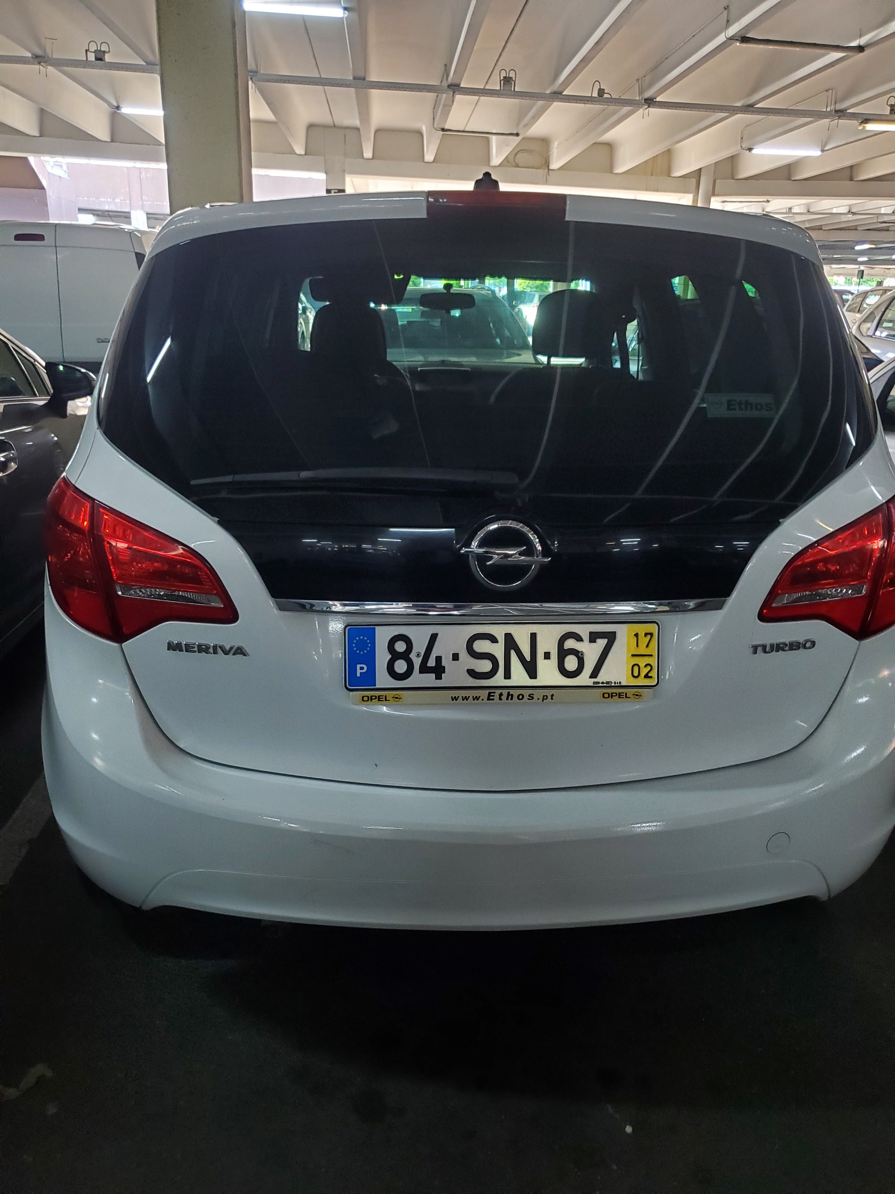 Opel Meriva 1400, Turbo a Gasolina/GPL