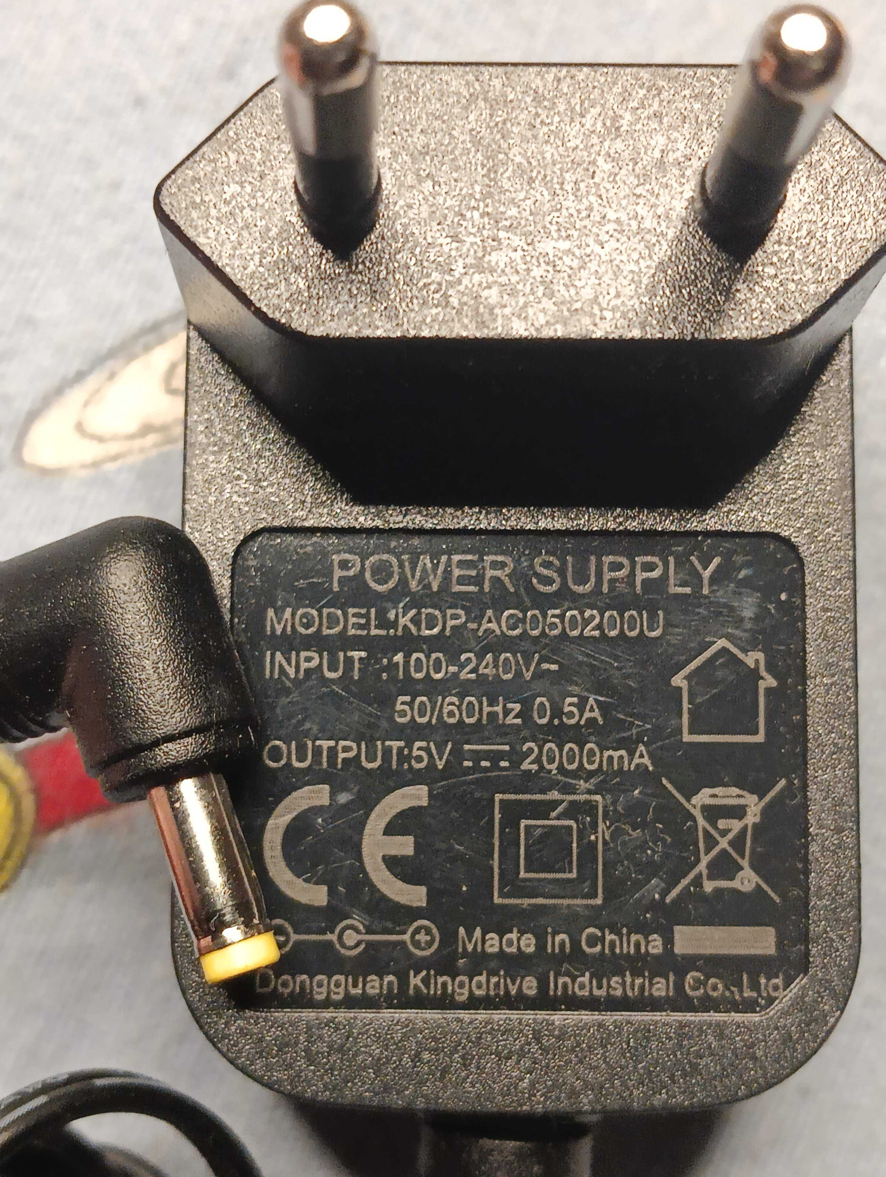 Блок питания живлення 5V 2000mA KDP-AC050200U (4.0×1.7mm)