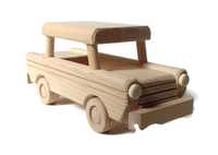 Samochód Auto drewniane zabawka edukacyjna Montessori różne rodzaje