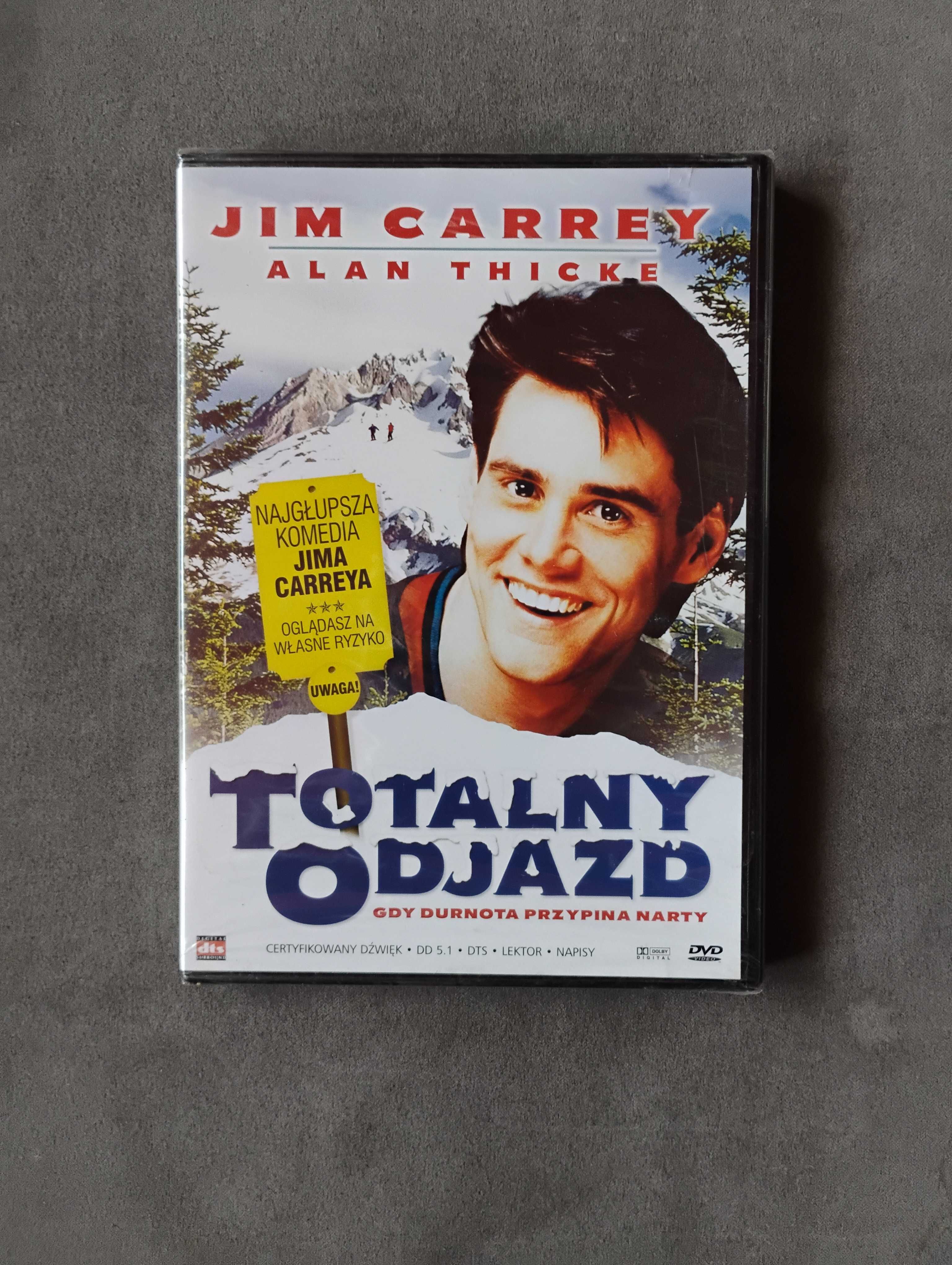 Totalny odjazd Jim Carrey DVD Nowa