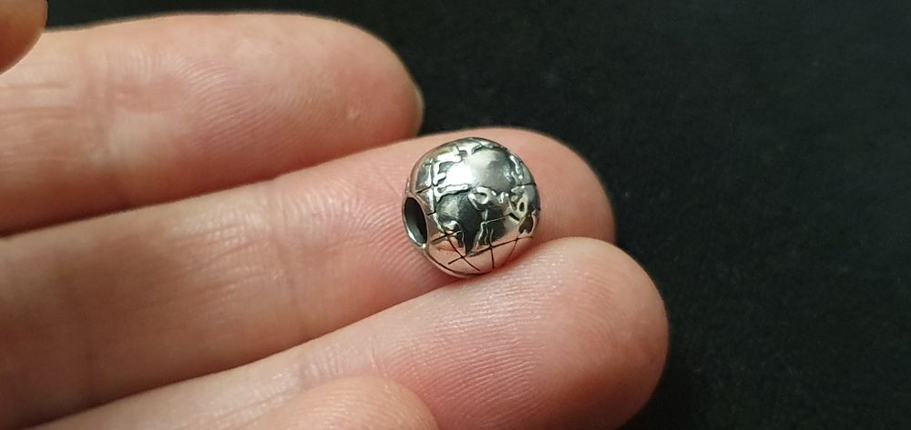 Charms Klips Pandora globus