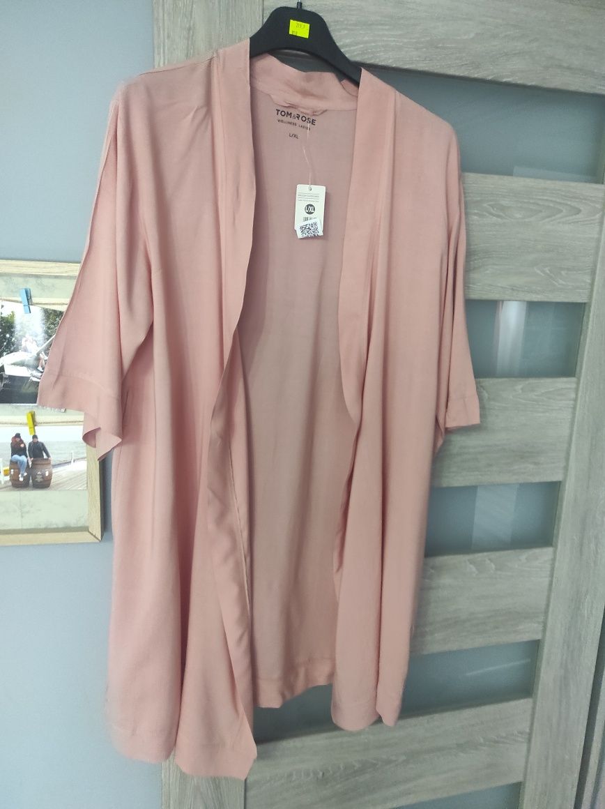 Letni wiskozowy szlafrok damski L/XL