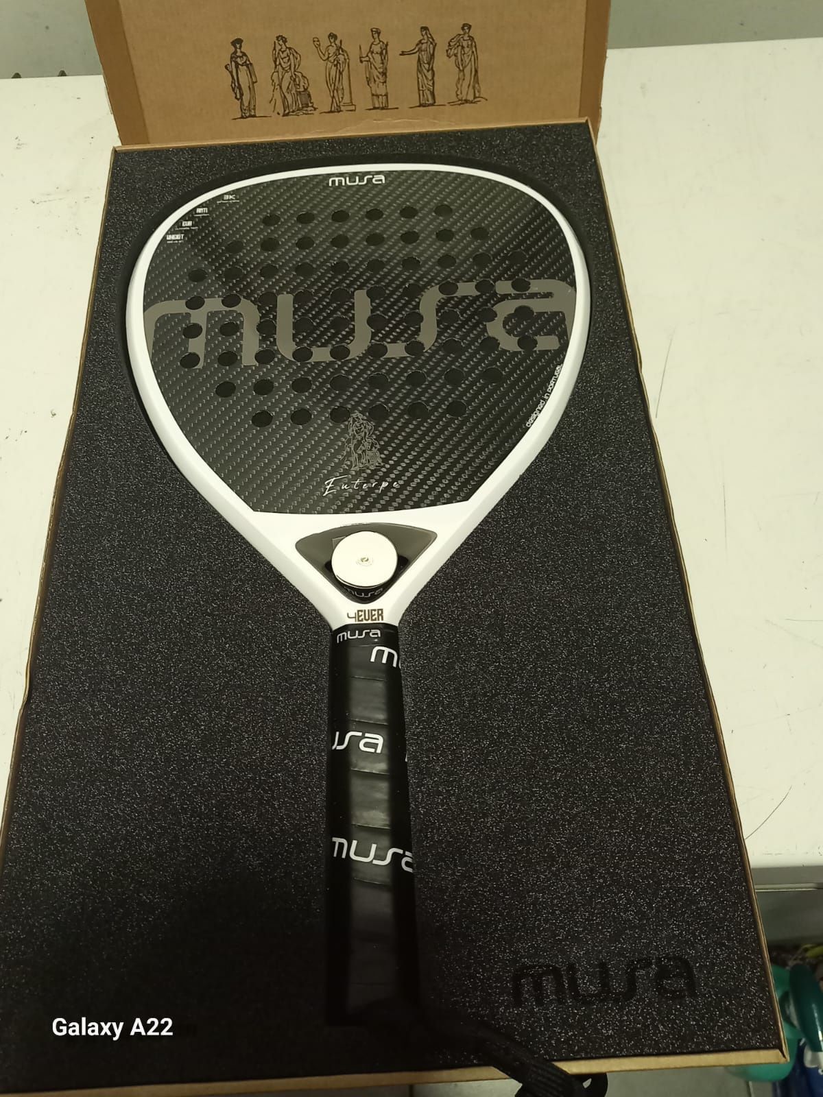 Raquete Padel MUSA Euterpe 3K
