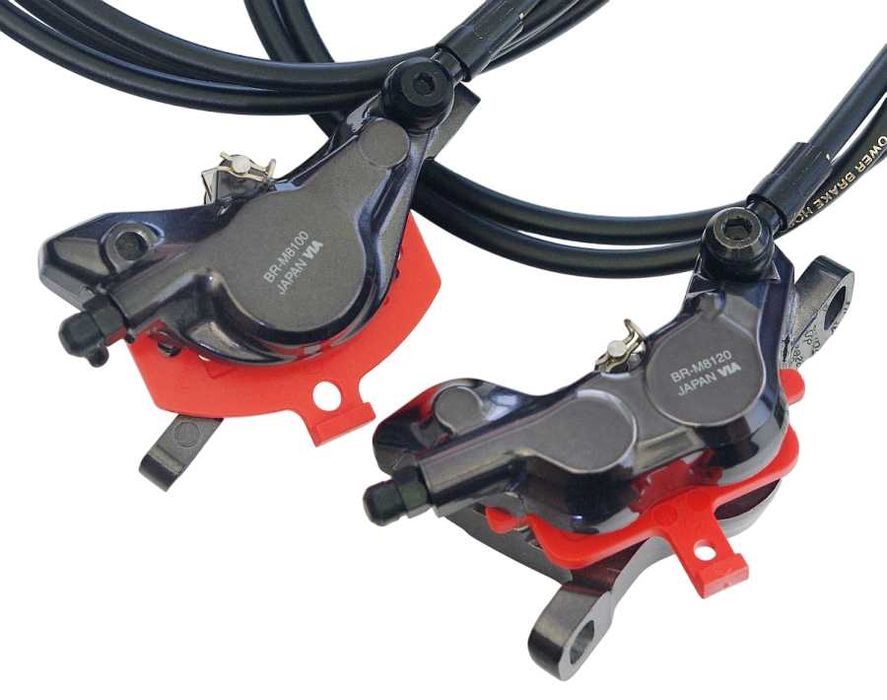 Hamulce Shimano Deore XT BR-M8120/BR-M8100 + BL-T8100 TREKKING, NOWE