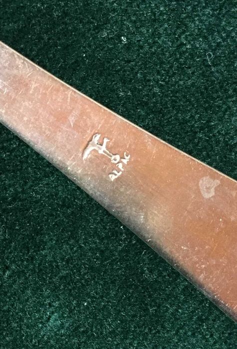 Colheres de Alpaca antigas