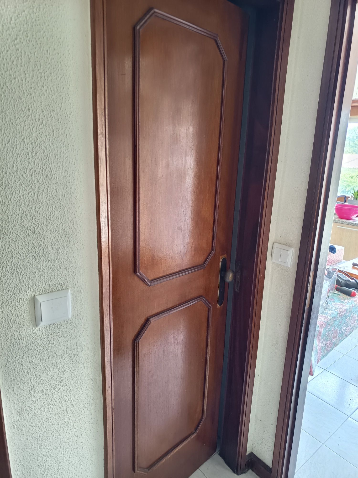 Portas Interiores Madeira Espelhadas Vidros