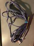3,5 mm TRS (mini-jack stereo) → 2 x RCA (tulipany)
