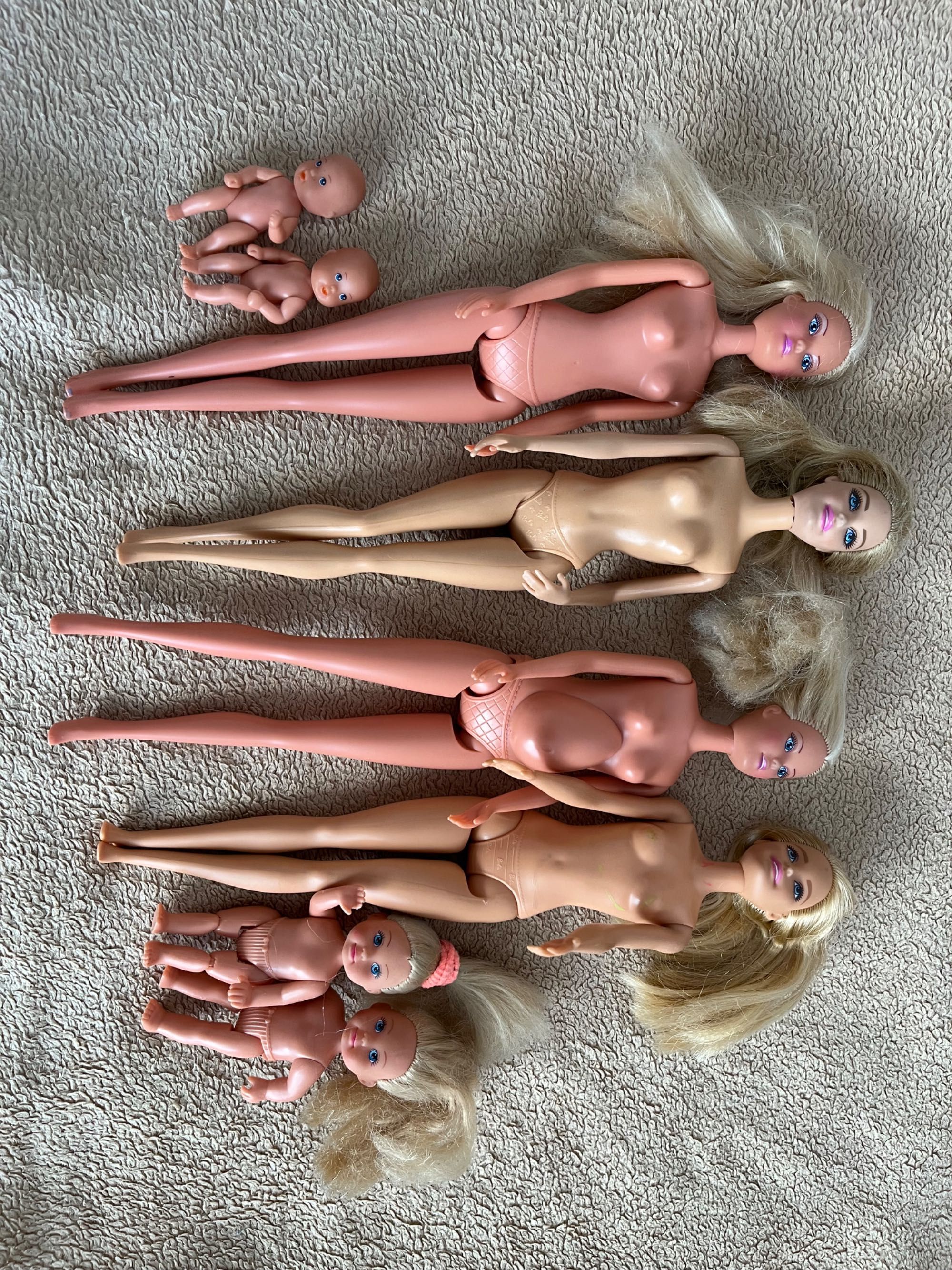 Barbie w ciąży bobasy bliźnięta