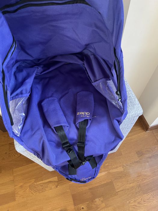 Tapicerka do wózka Quinny Zapp Extra 2. Fioletowa