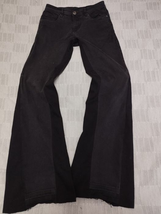 джинсы клеш в стиле opium viper с очень крутым фитом