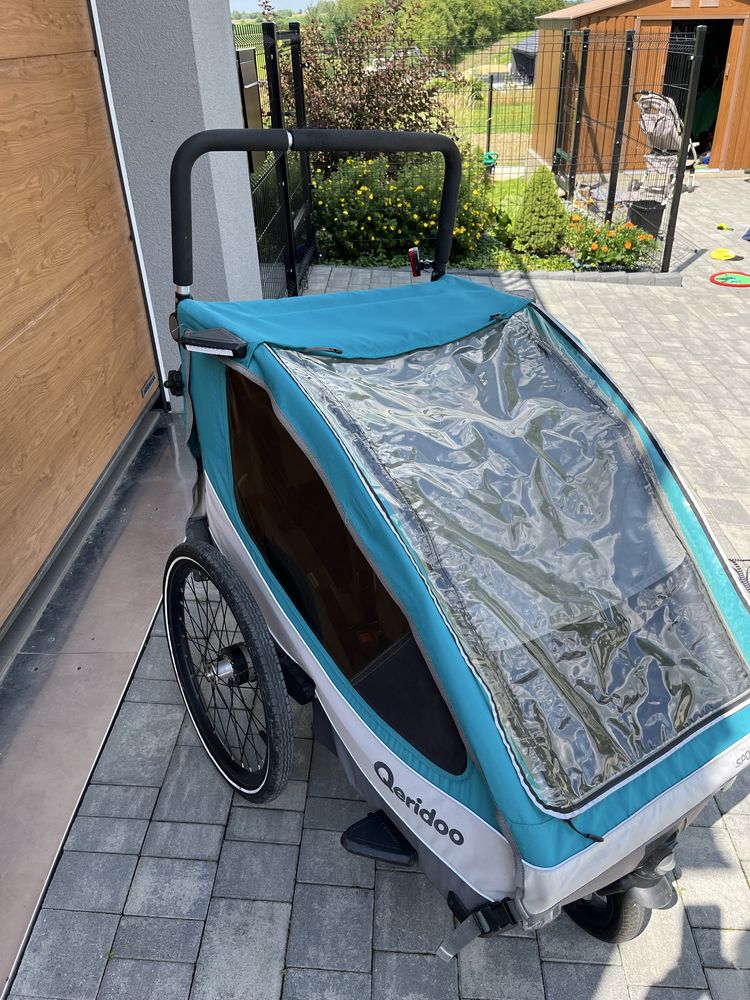 Przyczepka rowerowa Queridoo Sportex 2