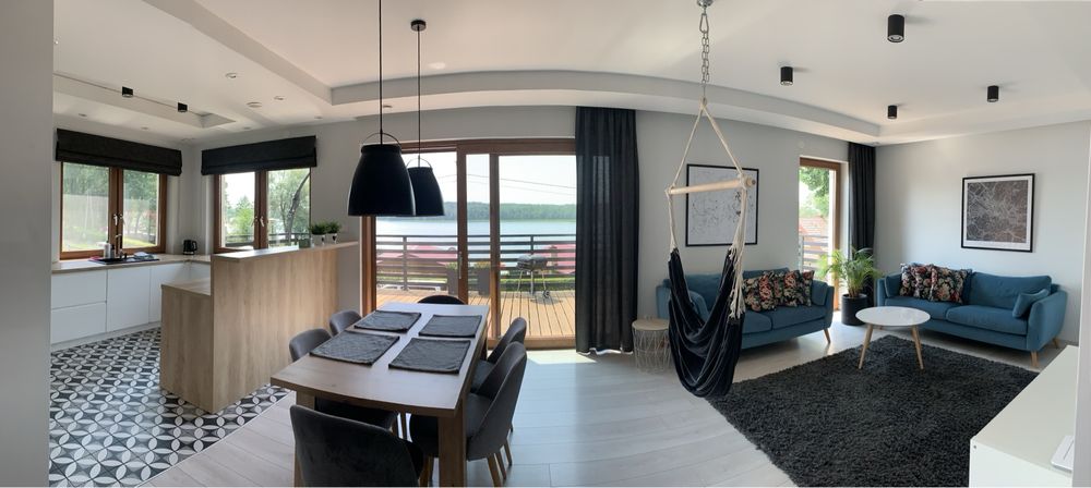 Dom, domek (99m2) na Warmii i Mazurach, las, jezioro, plaża 20 m
