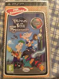 Jogo PSP  Phineas e Ferb 2° dimensão