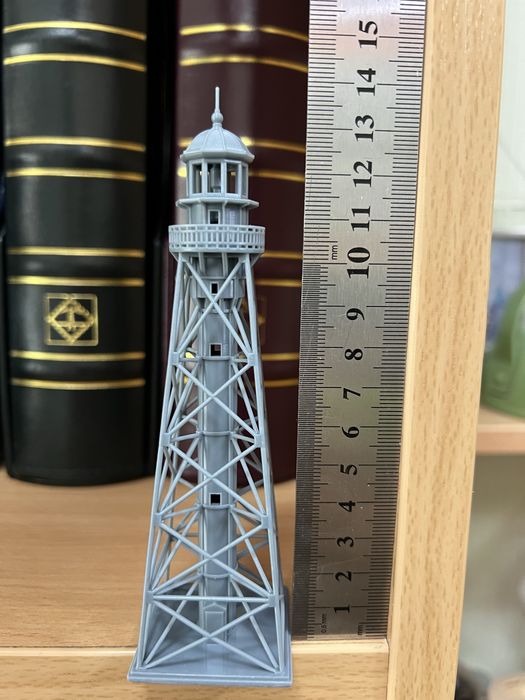 Сувенір «Маяк Джарилгацький». Масштаб 1:200. 3Д друк.