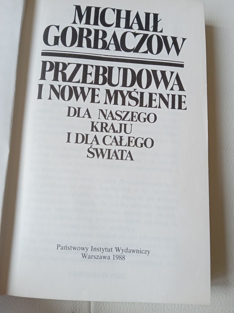 Gorbaczow przebudzenie i nowe myślenie