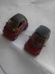 2 Brinquedos réplicas de carro Smart