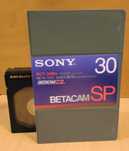 Профессиональные Кассеты SONY "BETACAM SP 30Ma"  M321SP METAL TAPE