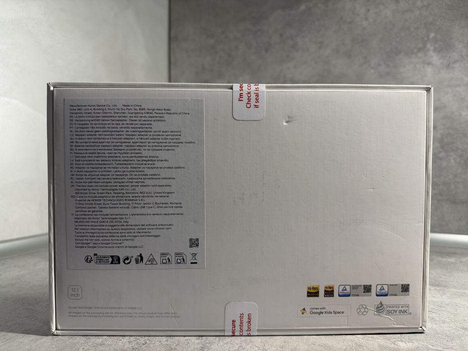 HONOR PAD 9 WiFi 12,1" 8/256GB Space Gray