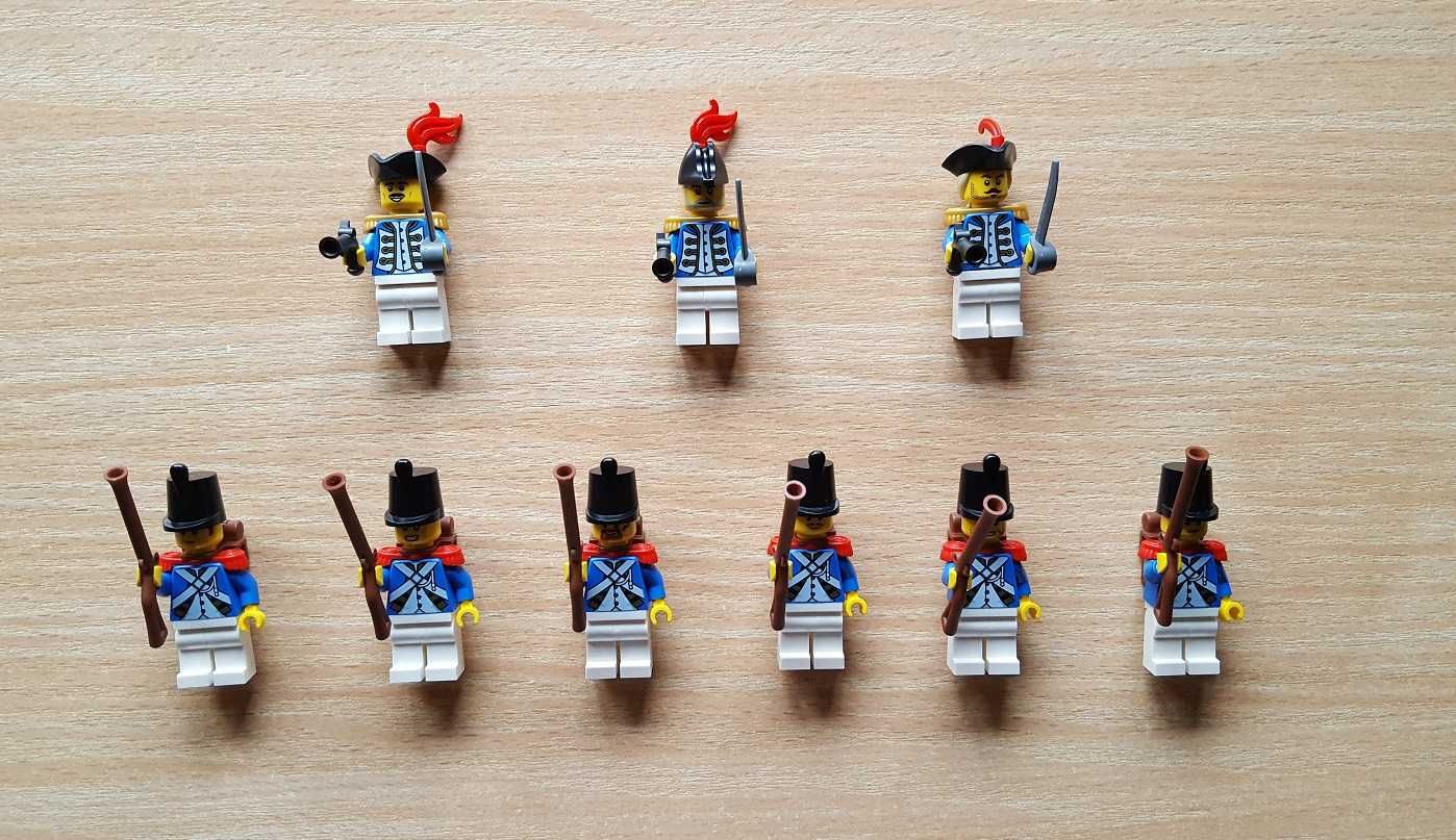 LEGO żołnierze 9 sztuk minifigurka pirates 10320, 21322, 31109 NOWE