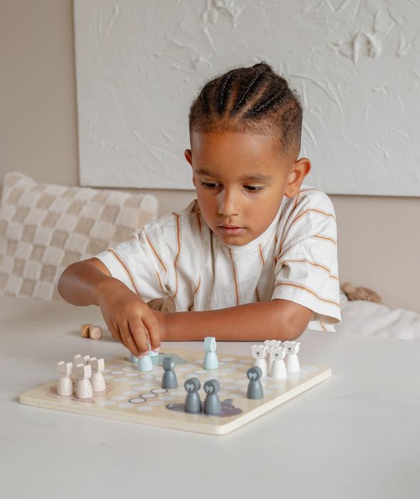 Jogo Ludo em Madeira Tryco – Clássico educativo para crianças