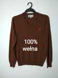 Kangol wełniany brązowy sweter M