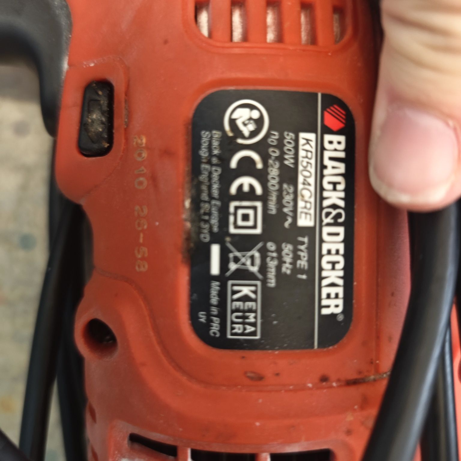 Berbequim de impacto  black&decker