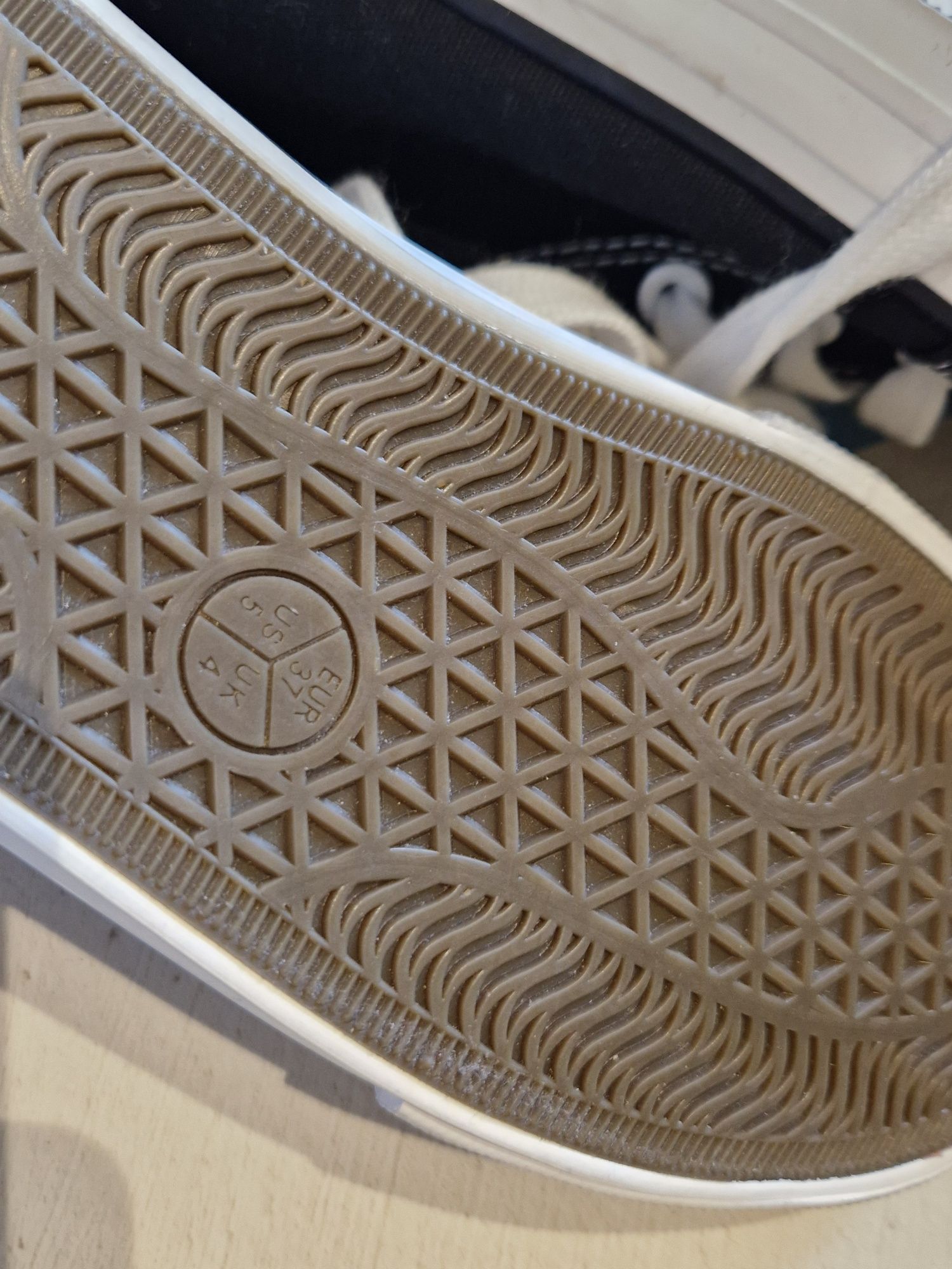 Nowe wysokie trampki Lidl dziecięce damskie buty 37 36 super czarne