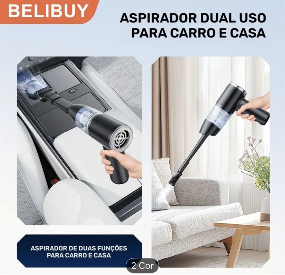 Mini aspirador para automovel